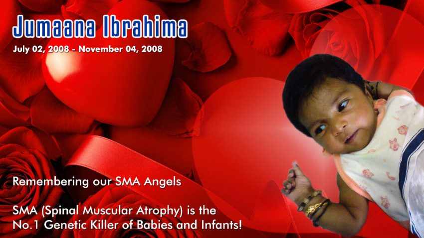 Remembrance of our SMA Angel - Jumaana Ibrahima