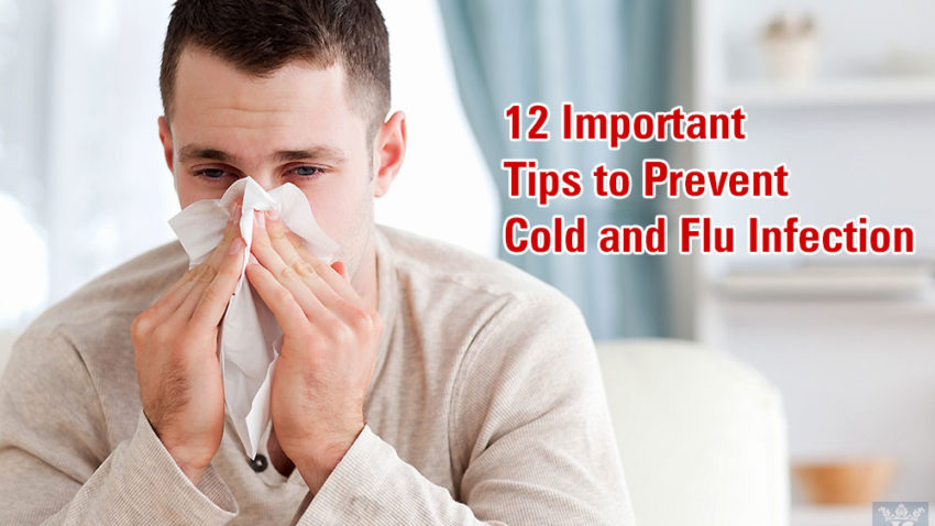 Important Tips to Prevent Cold and Flu Infection
