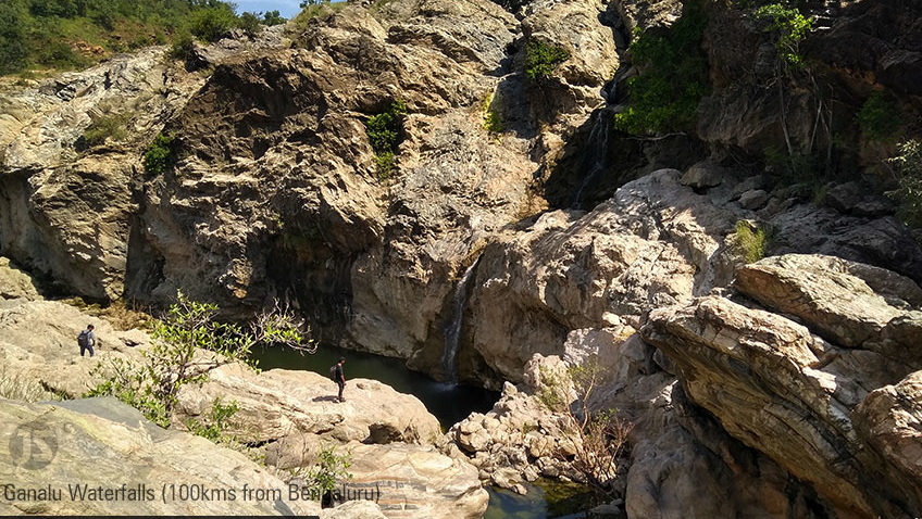 Ganalu Water Falls - Experience the nature's beauty, that has been rarely explored! Just 100Kms from Bengaluru, a bike ride will make it an amazing experience to remember for long!
