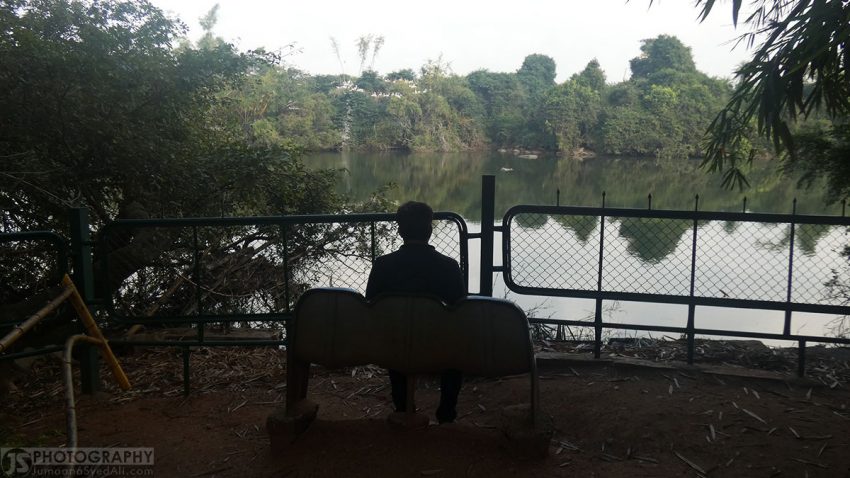 Ranganathittu Bird Sanctuary - Rasamby at the viewpoint